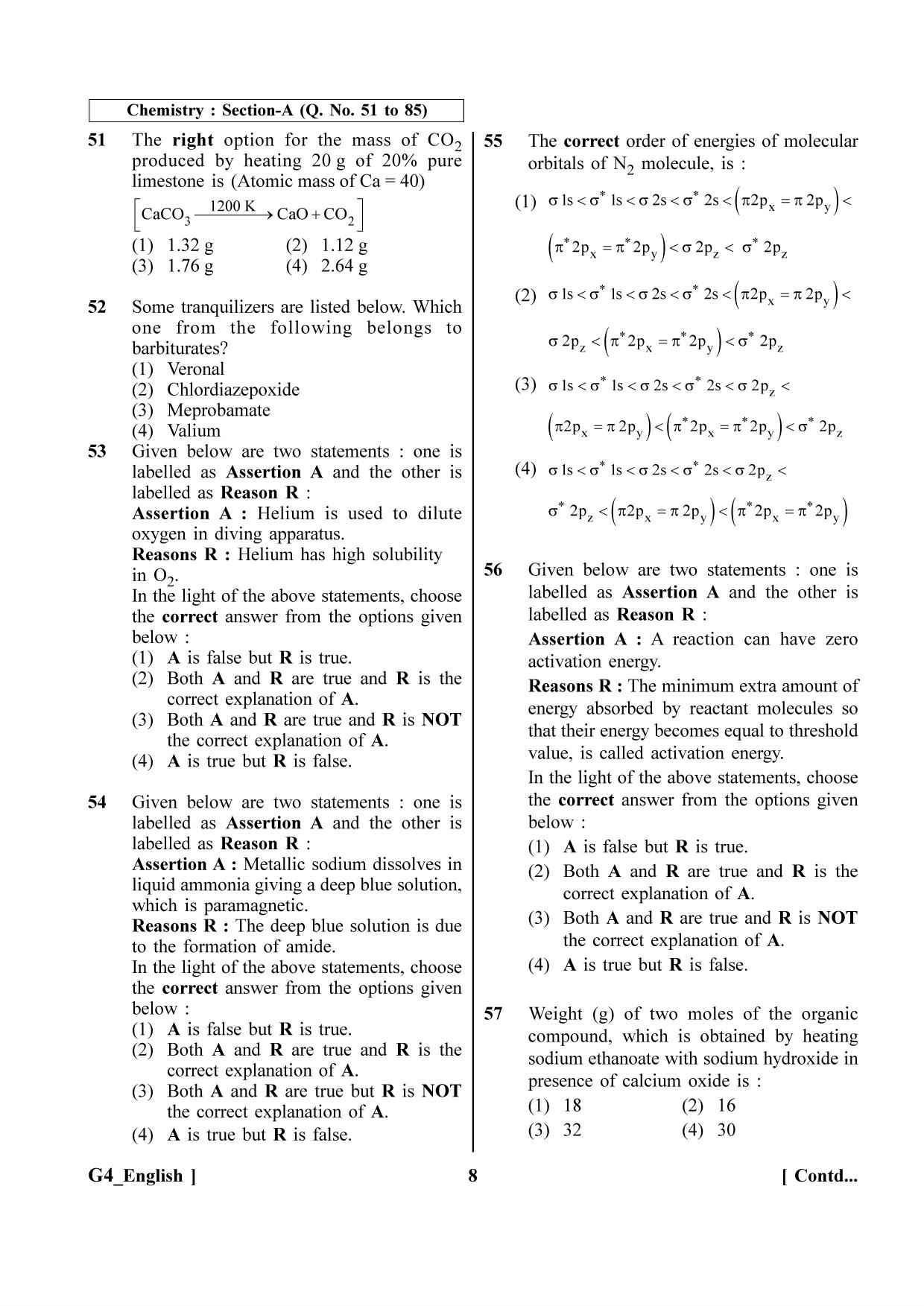 NEET 2023 G4 Question Paper - Page 8