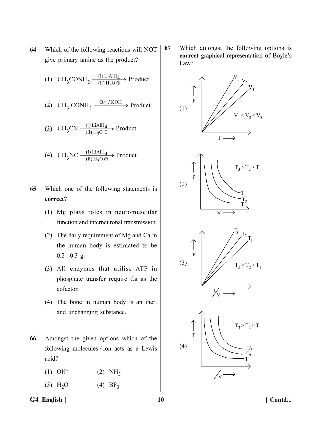 NEET 2023 G4 Question Paper - Page 10