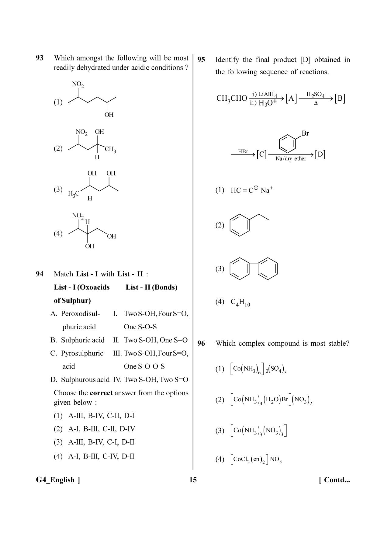 NEET 2023 G4 Question Paper - Page 15