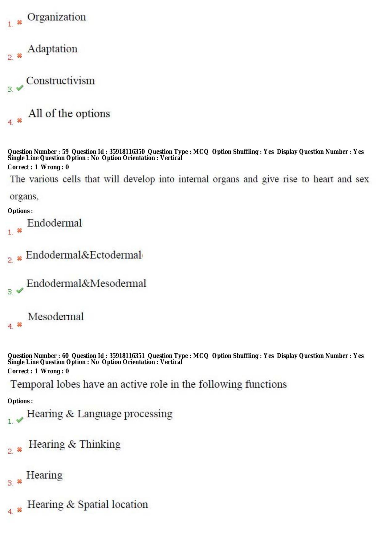 TS CPGET 2018 PGD in Child Psychology (Shift 2) Question Paper with Answer Key - Page 25