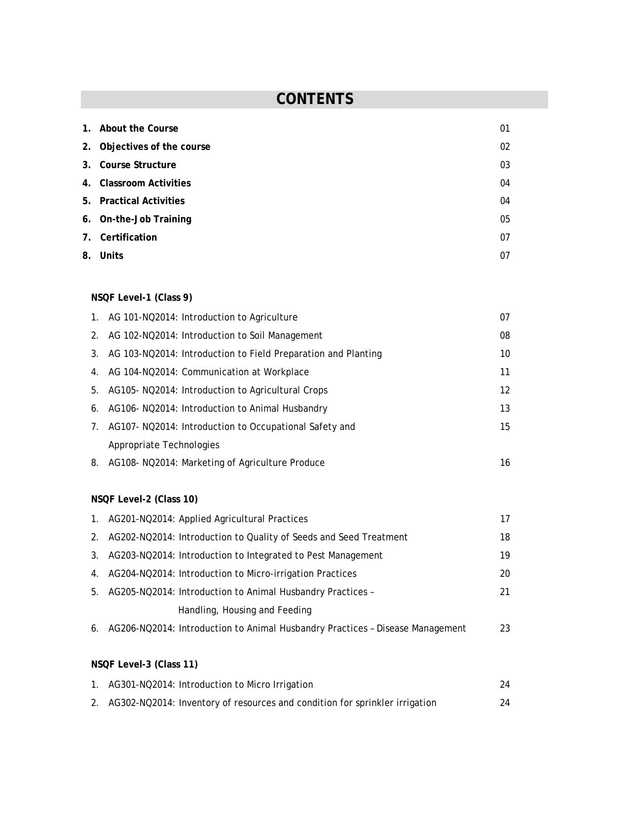 Maharashtra SSC Agriculture Syllabus - Page 6