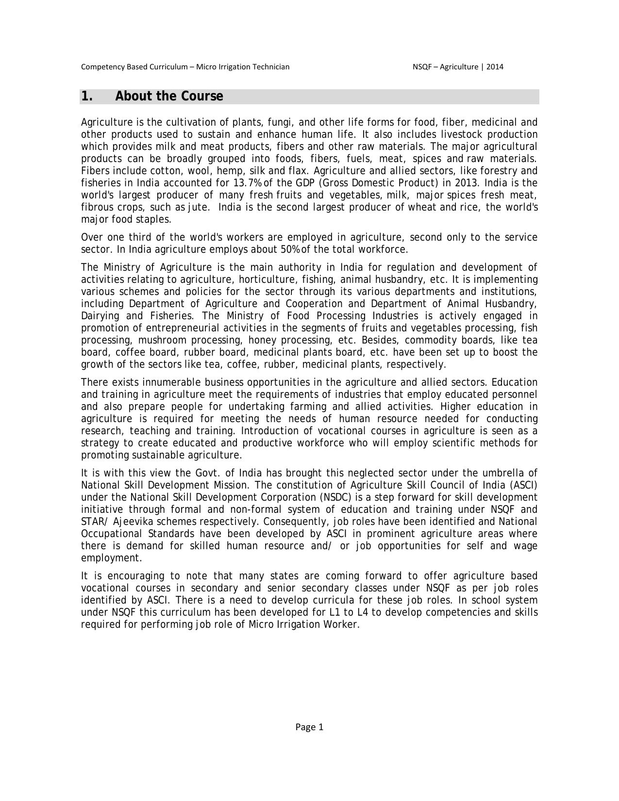 Maharashtra SSC Agriculture Syllabus - Page 8