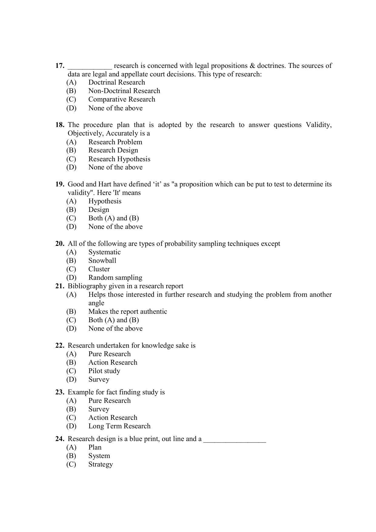 PU MPET Laws 2020 Question Papers - Page 3