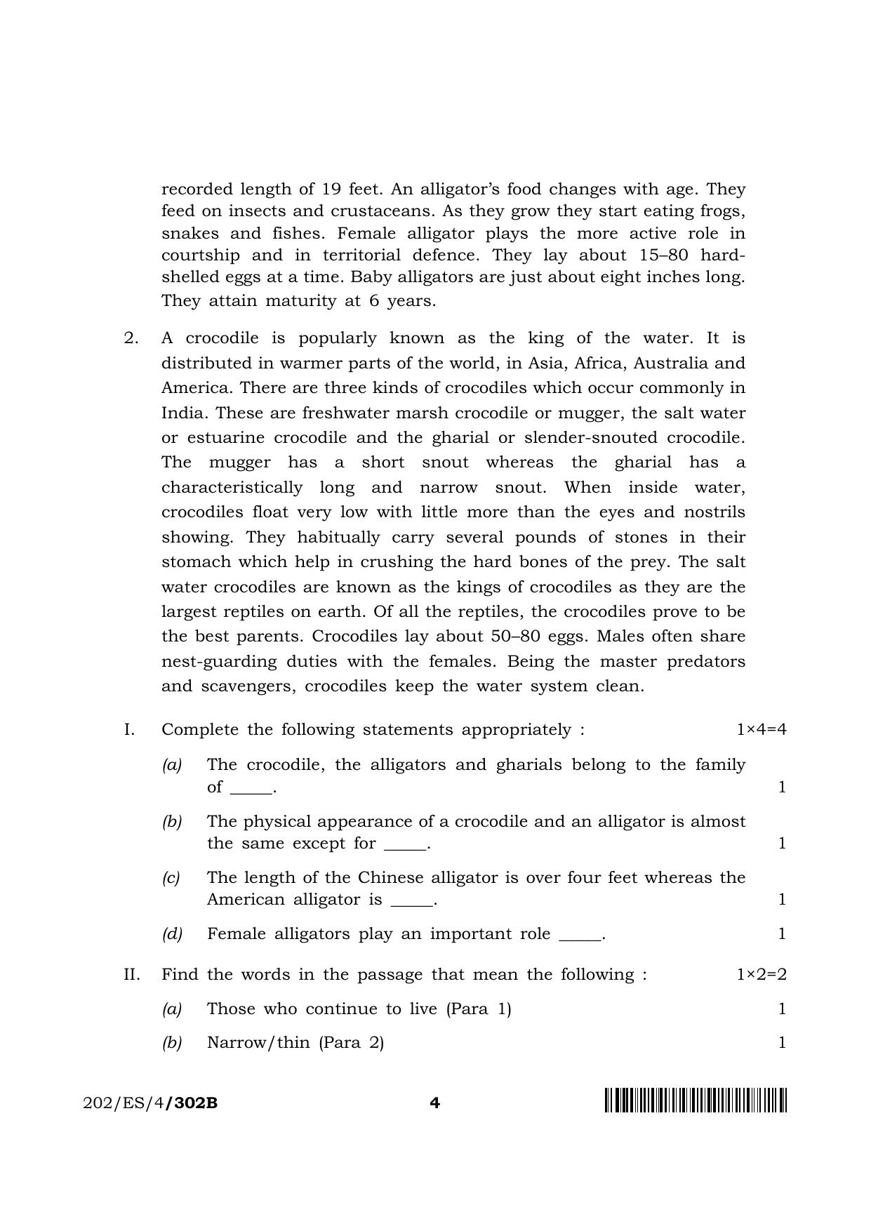 NIOS 2023 Class 10 English (ES) Question Paper - Page 16