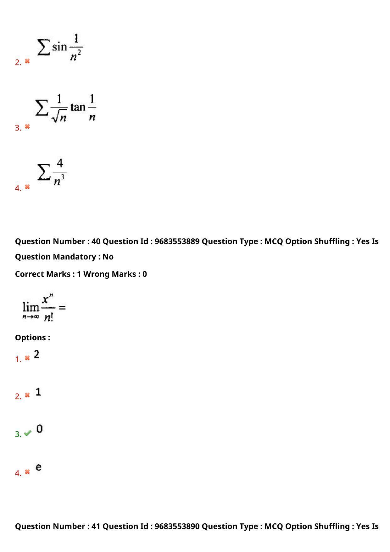 TS CPGET 2021 M.Sc. Mathematics (Shift 3) Question Paper with Answer Key - Page 29