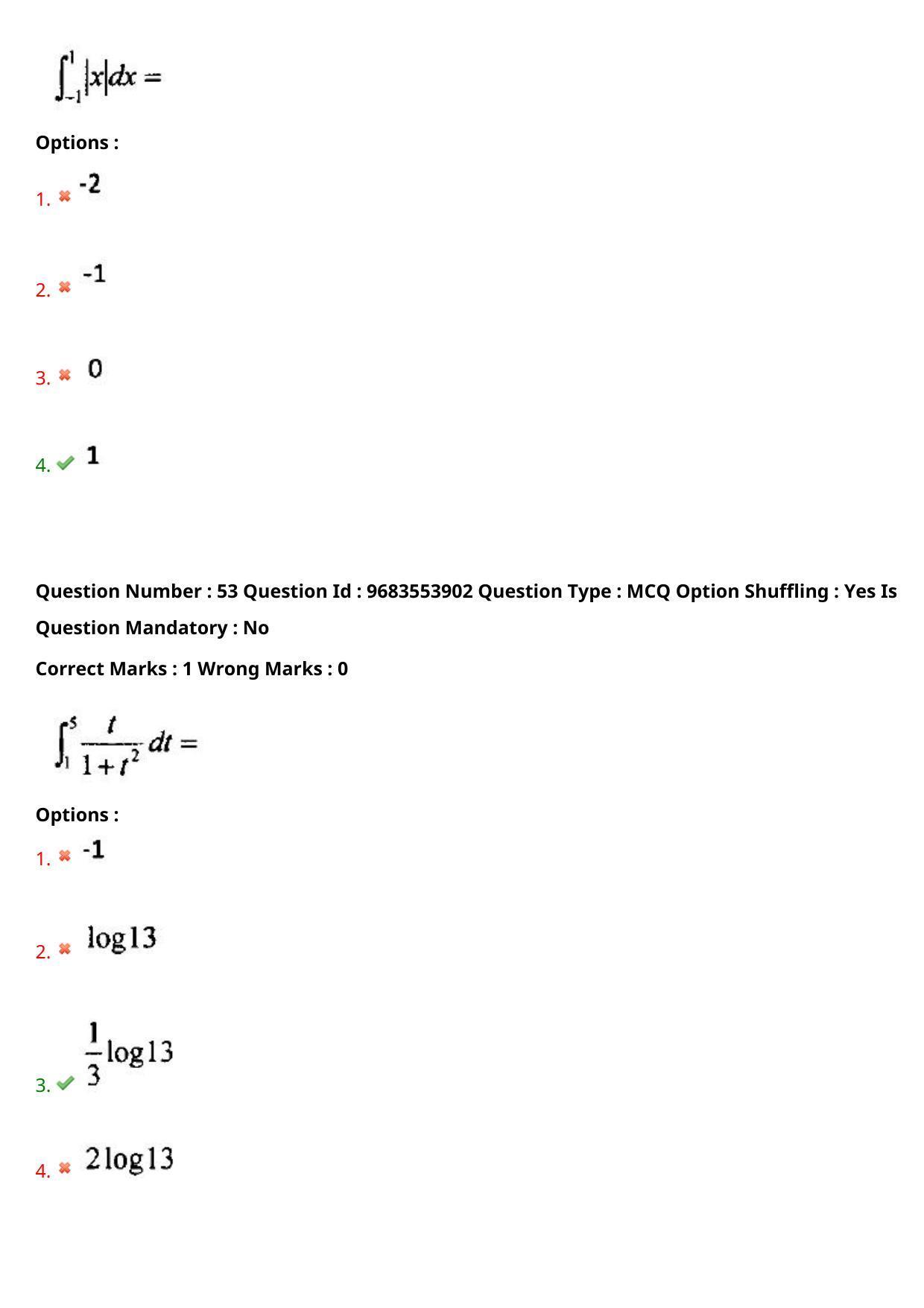 TS CPGET 2021 M.Sc. Mathematics (Shift 3) Question Paper with Answer Key - Page 39