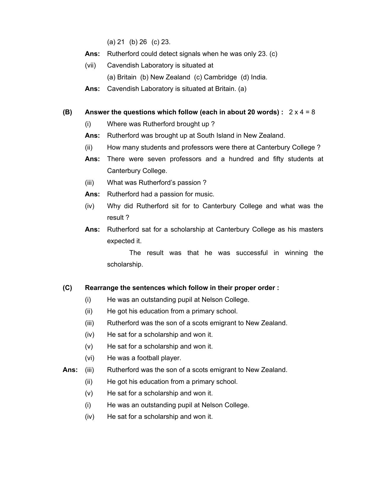 West Bengal Board Class 12 English 2020 Question Paper - Page 40