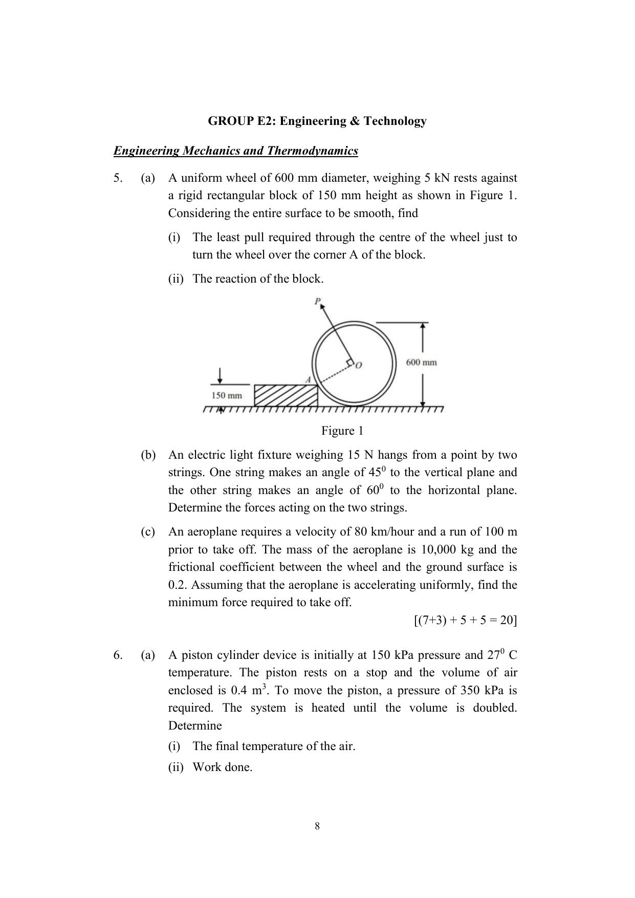 ISI Admission Test M.Tech (QROR) PQB 2021 Sample Paper - Page 8