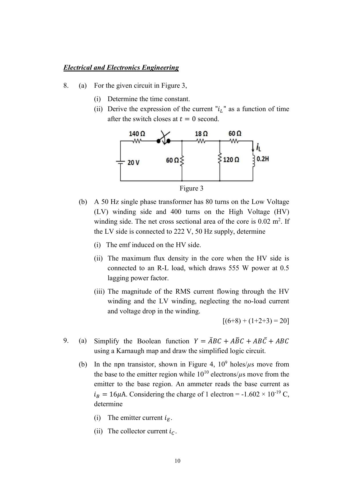 ISI Admission Test M.Tech (QROR) PQB 2021 Sample Paper - Page 10