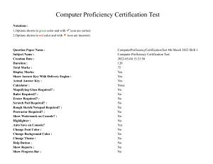 MP CPCT 04 March 2022 Question Paper Shift 1