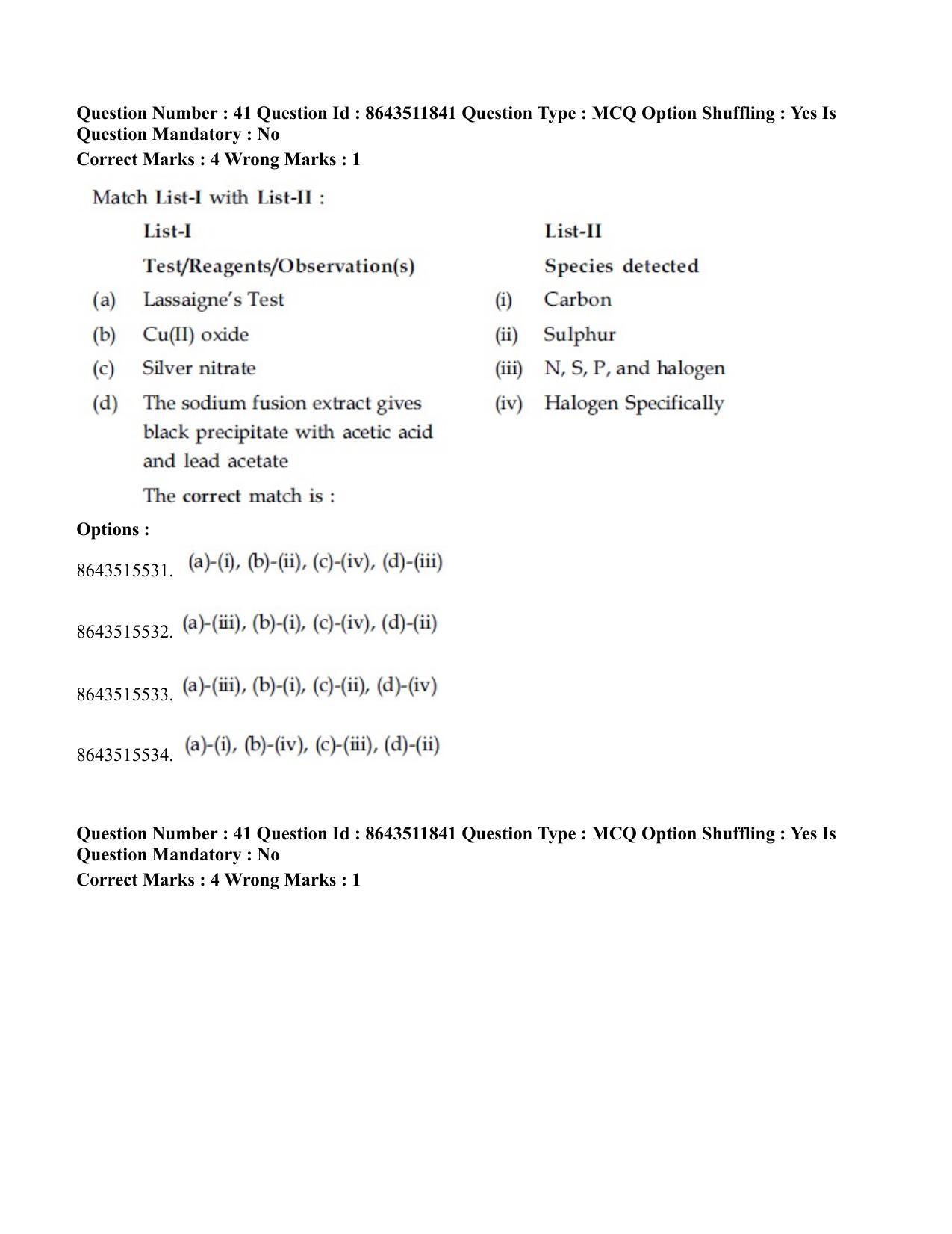 JEE Mains 2021: BTech EP (Shift 2) 16-03-2021 Question Paper - Page 40