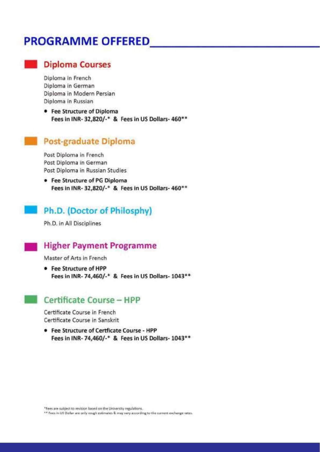 Maharaja Sayajirao University of Baroda, International Students Information Brochure - Page 16