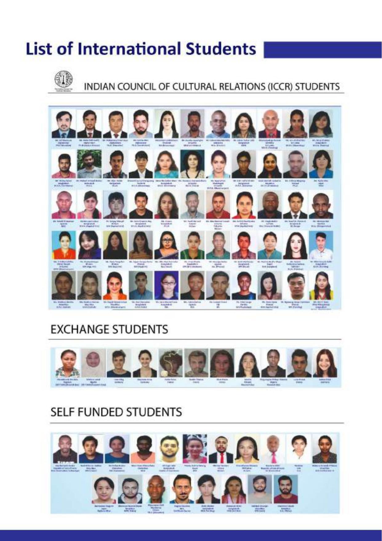 Maharaja Sayajirao University of Baroda, International Students Information Brochure - Page 67