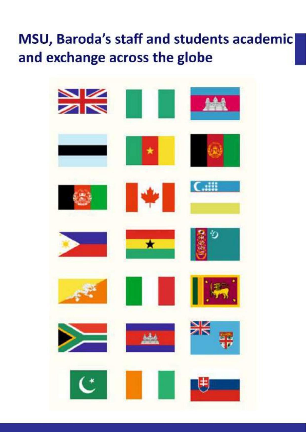 Maharaja Sayajirao University of Baroda, International Students Information Brochure - Page 69