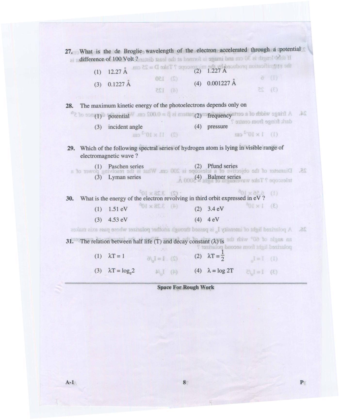 KCET Physics 2014 Question Papers - Page 8