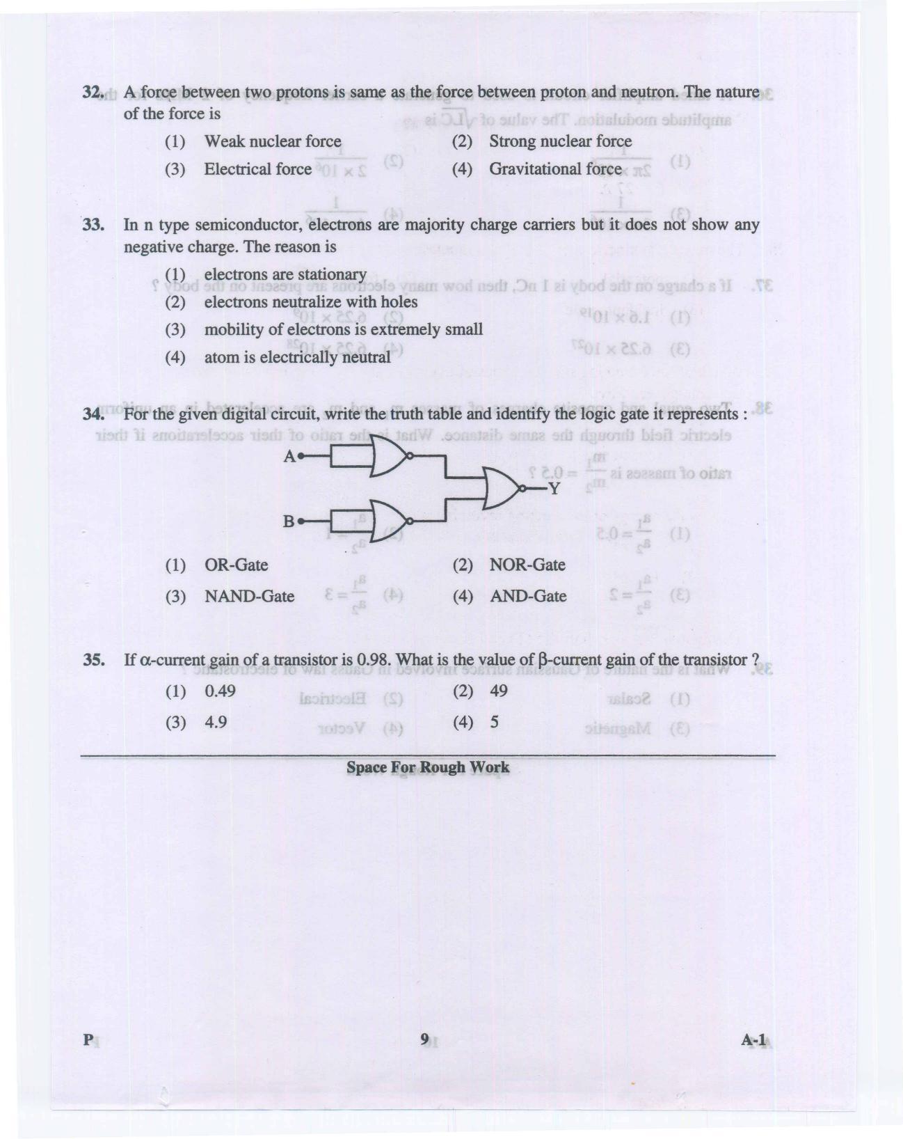 KCET Physics 2014 Question Papers - Page 9