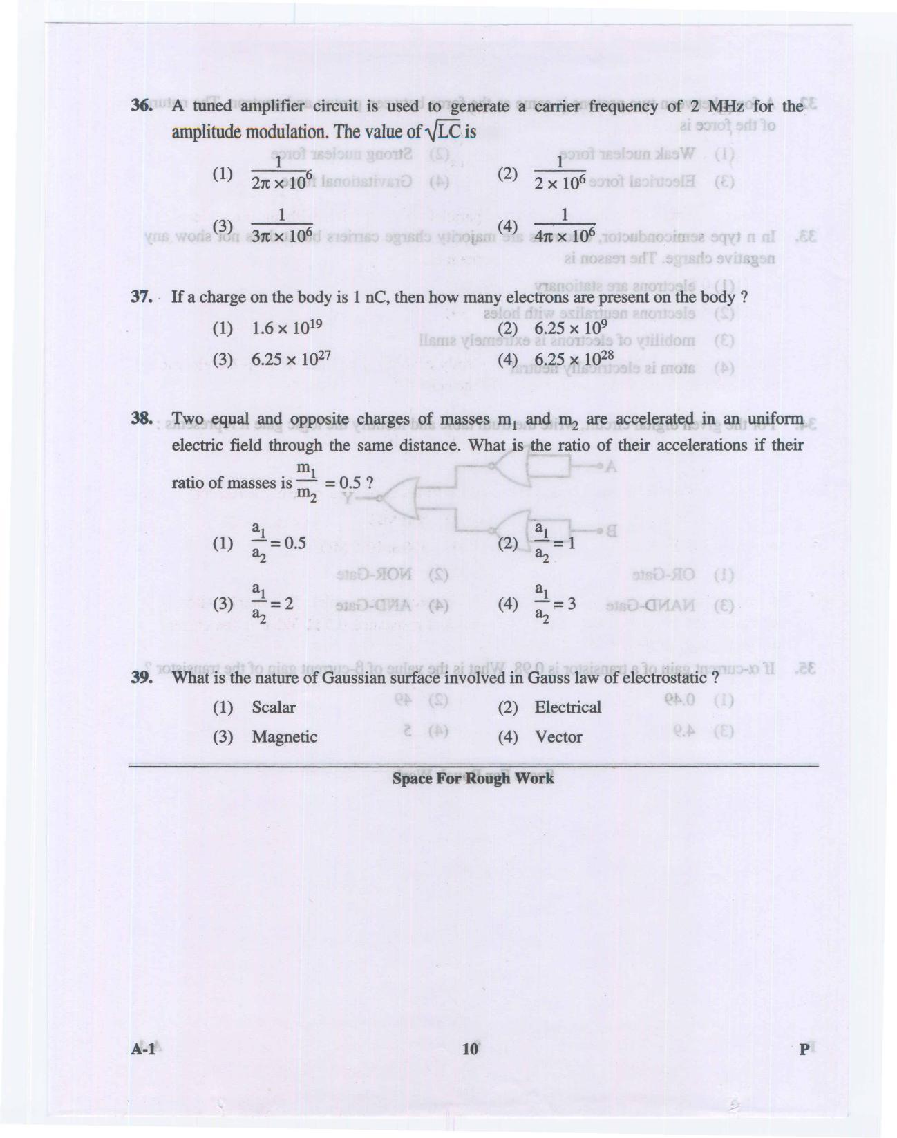 KCET Physics 2014 Question Papers - Page 10