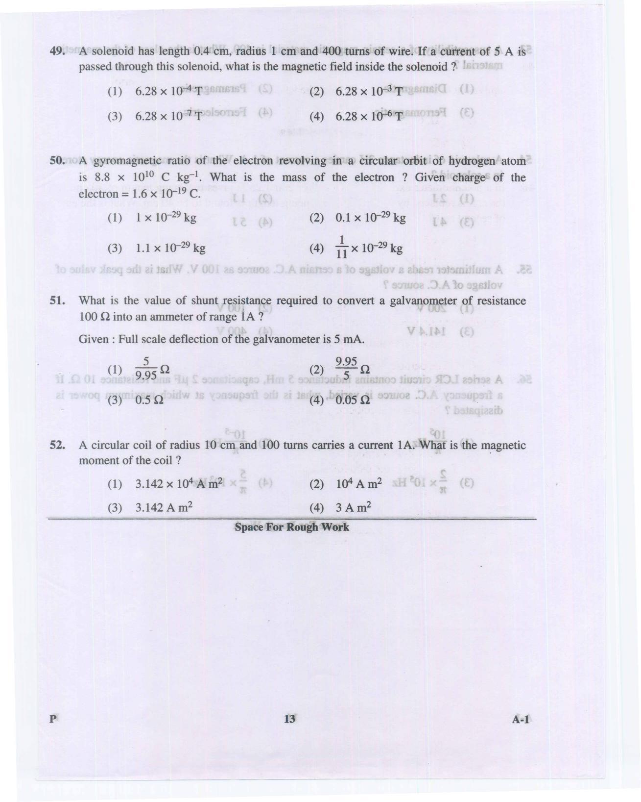 KCET Physics 2014 Question Papers - Page 13