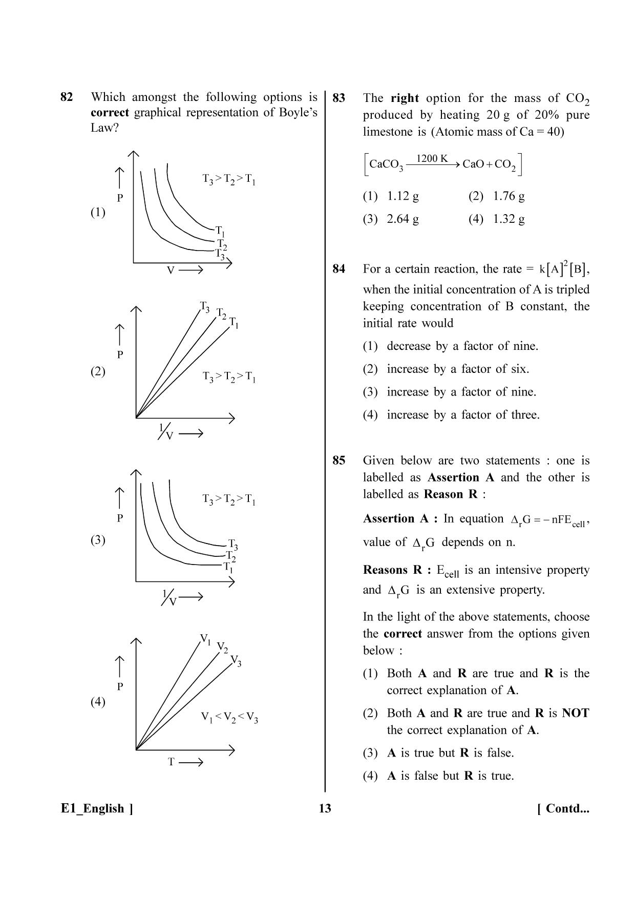 NEET 2023 E1 Question Paper - Page 13