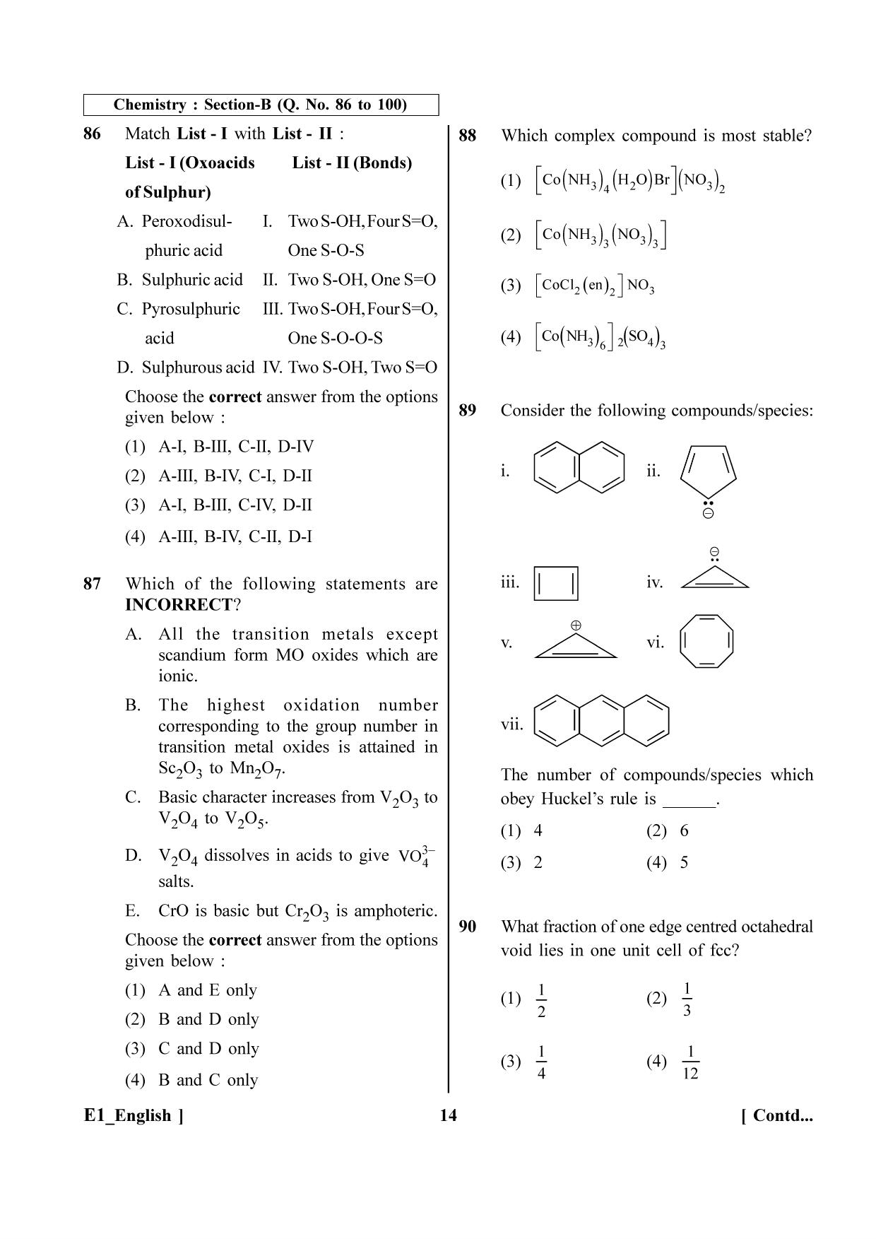 NEET 2023 E1 Question Paper - Page 14