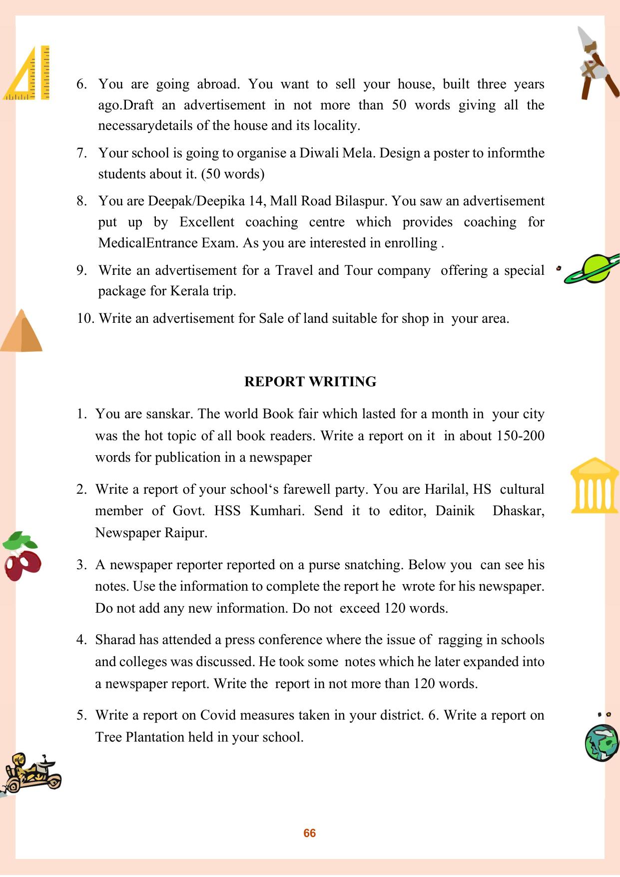CGBSE Board Class 11 Question Bank - Page 67