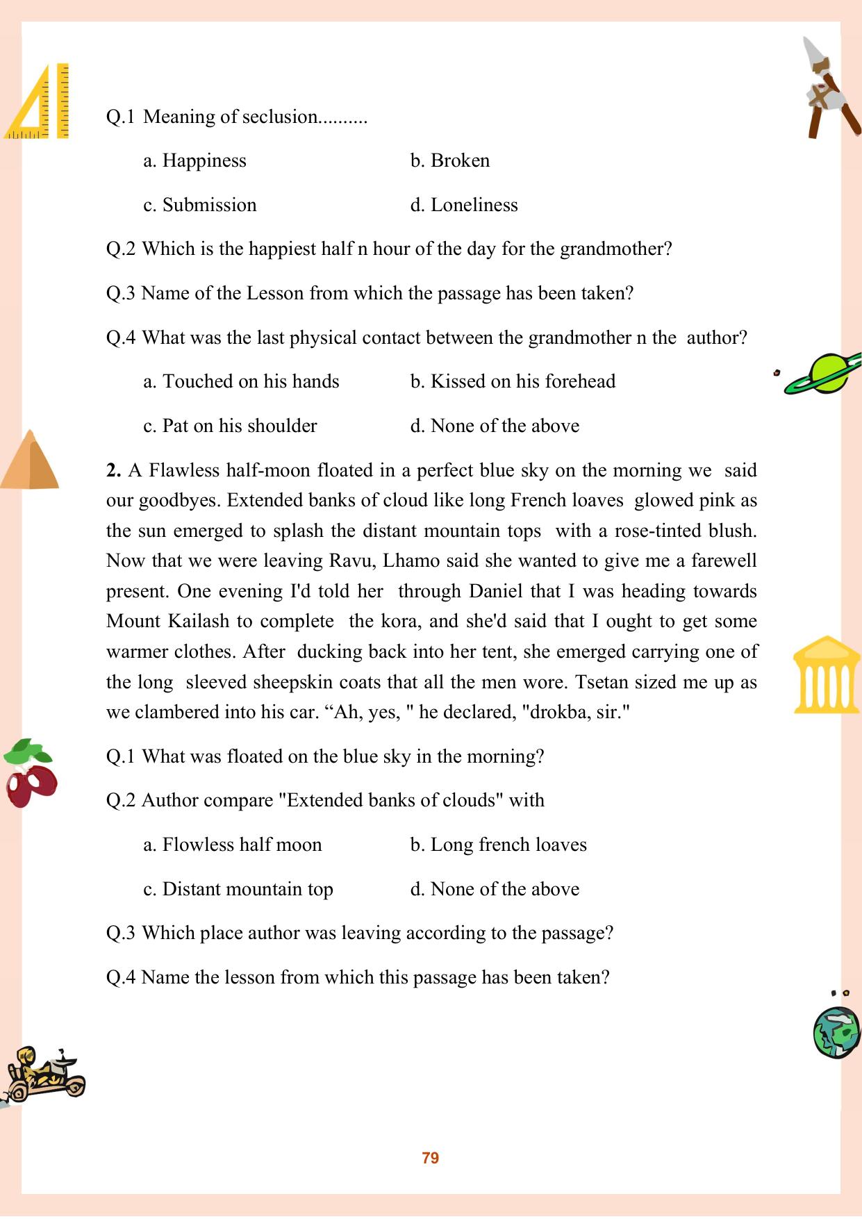CGBSE Board Class 11 Question Bank - Page 80
