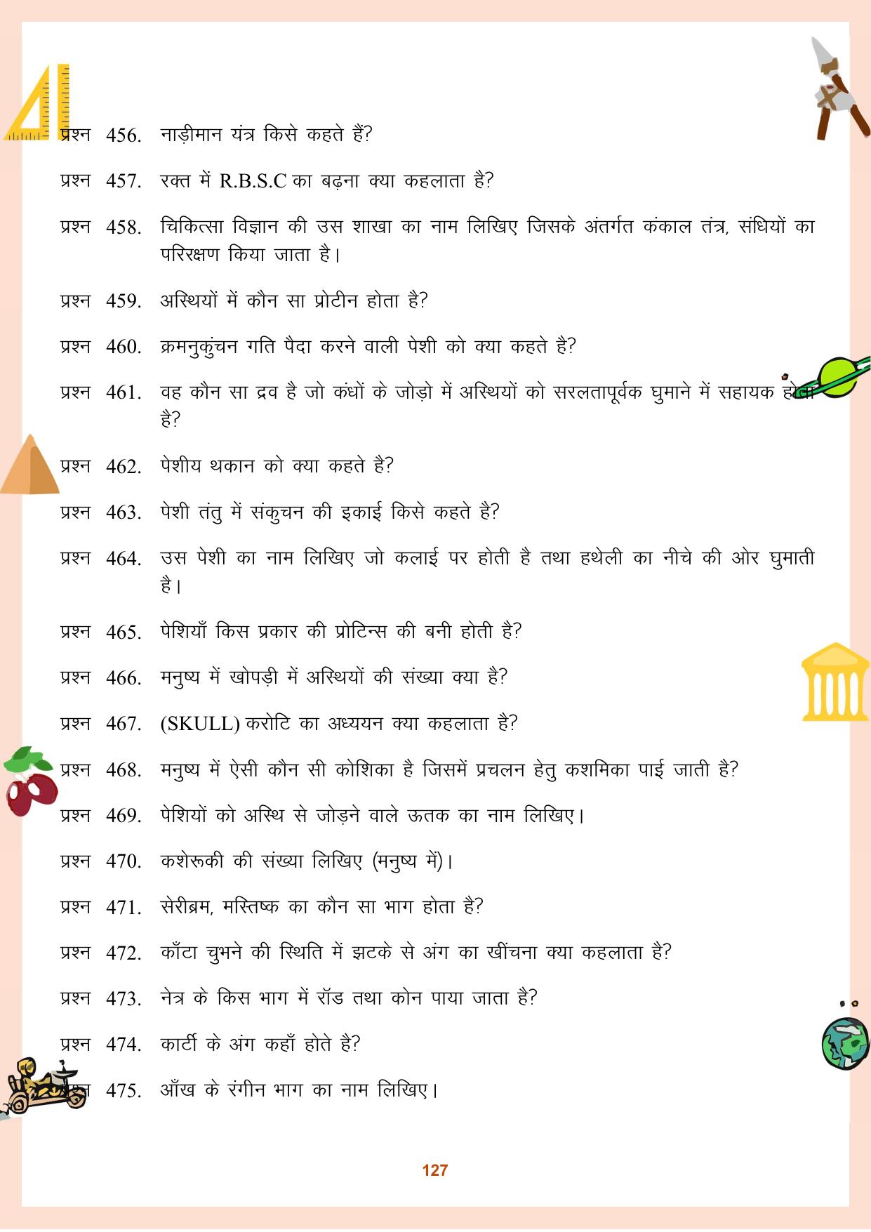 CGBSE Board Class 11 Question Bank - Page 128