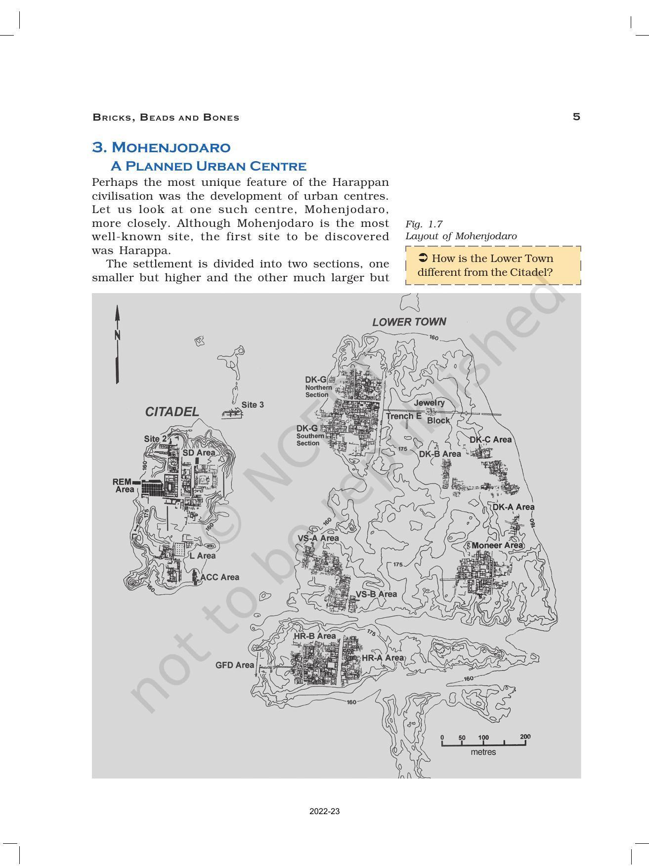 NCERT Book for Class 12 History (Part-1) Chapter 1 Bricks, Beads, and Bones - Page 5