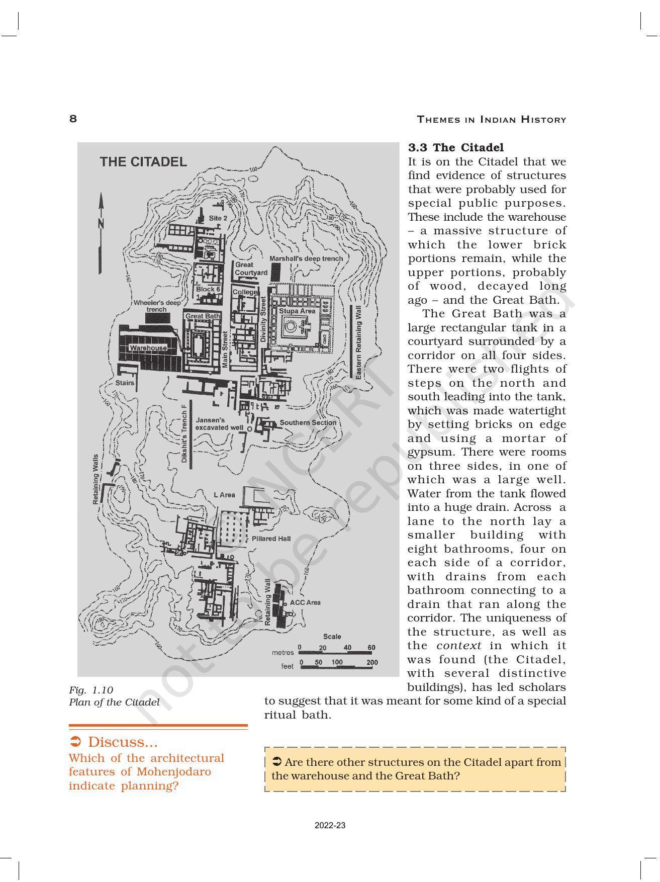 NCERT Book for Class 12 History (Part-1) Chapter 1 Bricks, Beads, and Bones - Page 8