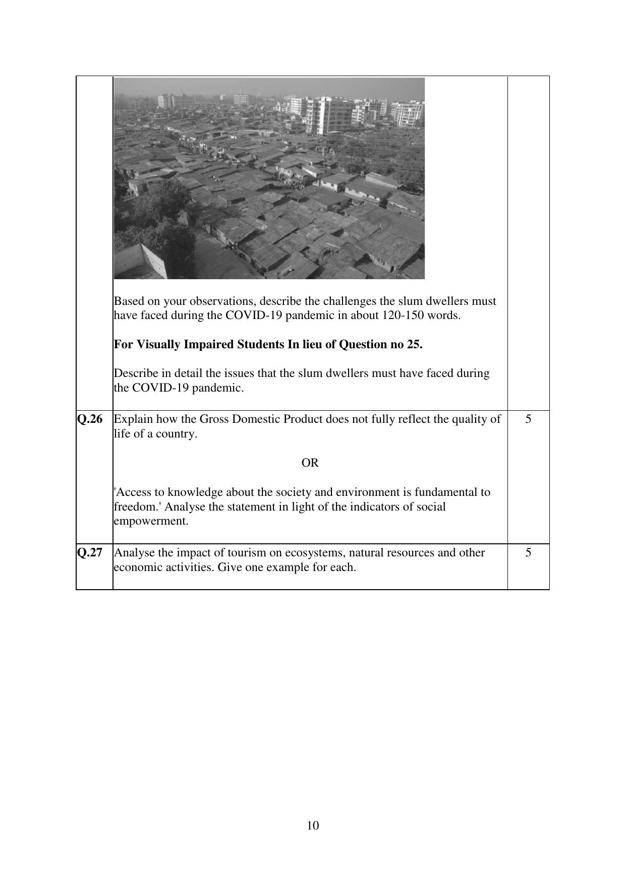 CBSE Class 12 Geography Practice Questions 2022-23 - Page 10