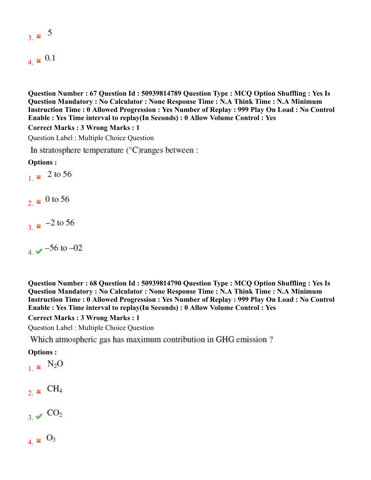 BHU RET Water Management (Agronomy) 2020 Question Paper - Page 40