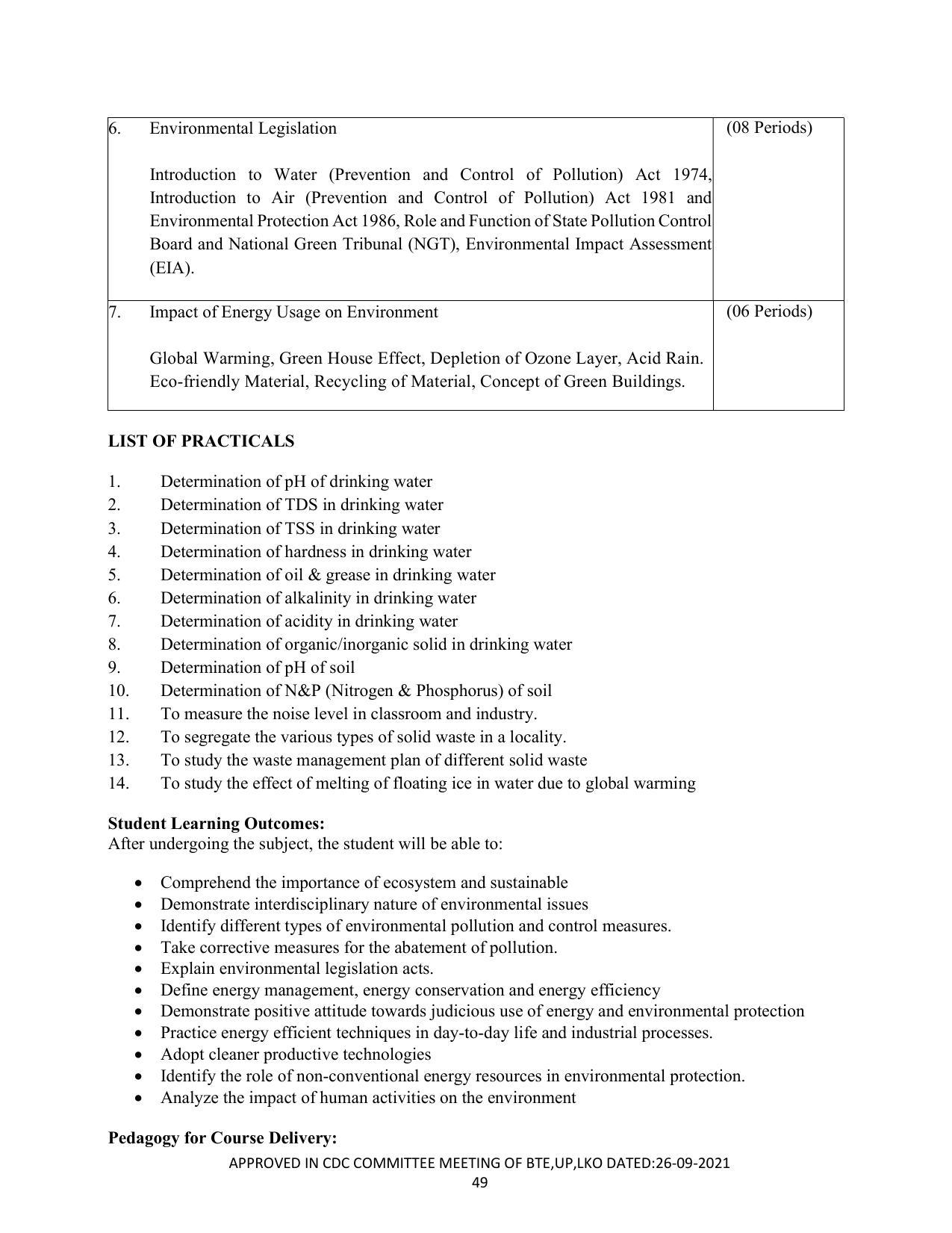 SYLLABUS FOR SEMESTER SYSTEM EFFECTIVE FROM (2021-2022) - CUSTUME DESIGN AND GARMENT TECHNOLOGY - Page 49