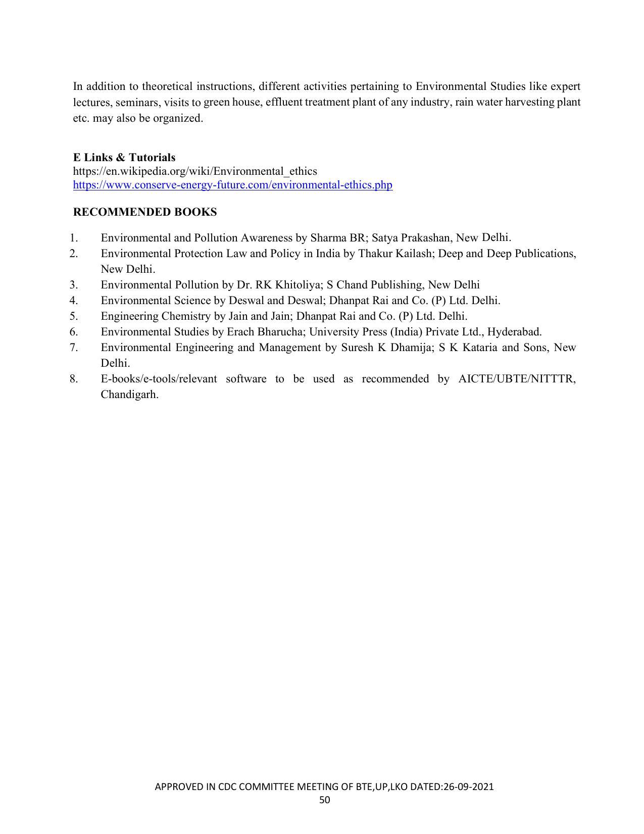 SYLLABUS FOR SEMESTER SYSTEM EFFECTIVE FROM (2021-2022) - CUSTUME DESIGN AND GARMENT TECHNOLOGY - Page 50