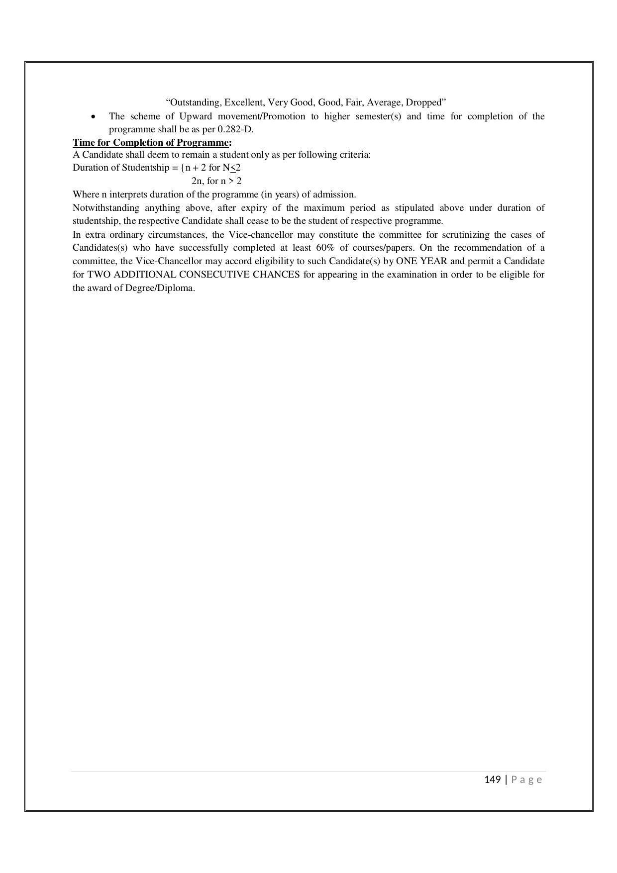 Maharaja Sayajirao University of Baroda, Baroda B.Com 2018-19 Prospectus - Page 150