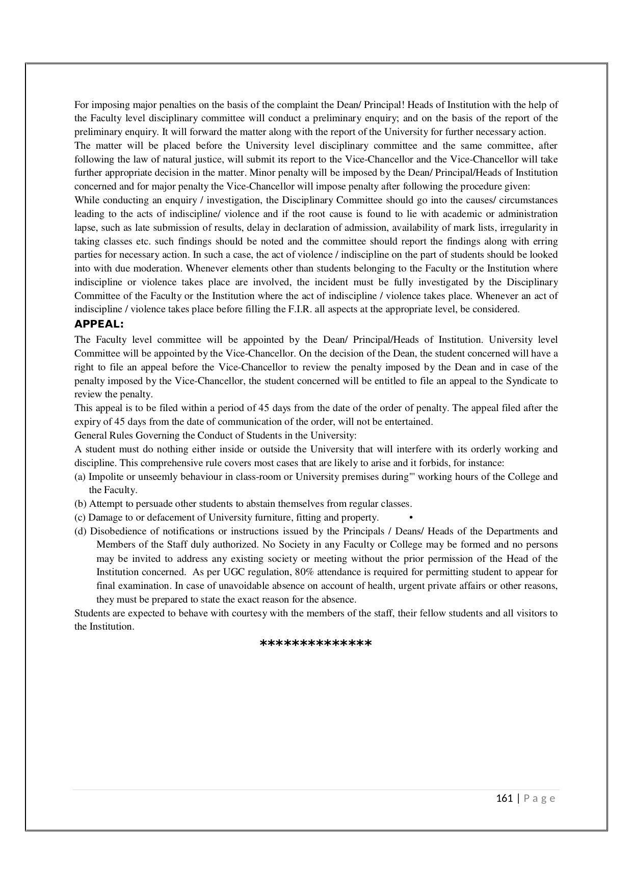 Maharaja Sayajirao University of Baroda, Baroda B.Com 2018-19 Prospectus - Page 162