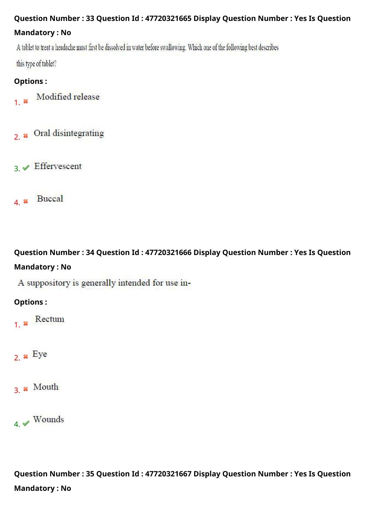 AP ECET 2021 - Pharmacy Question Paper With Preliminary Keys Shift2 - Page 17
