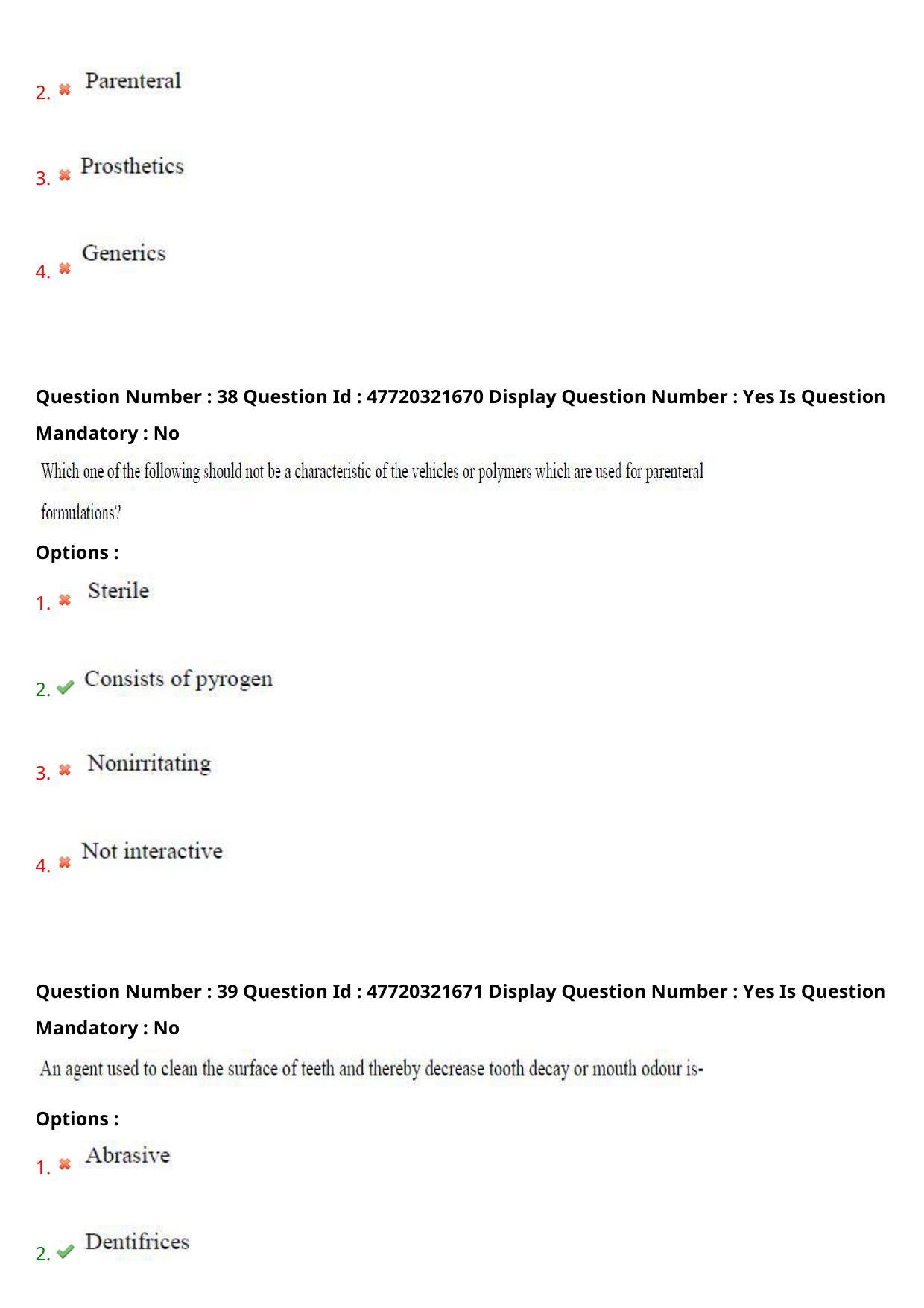 AP ECET 2021 - Pharmacy Question Paper With Preliminary Keys Shift2 - Page 19