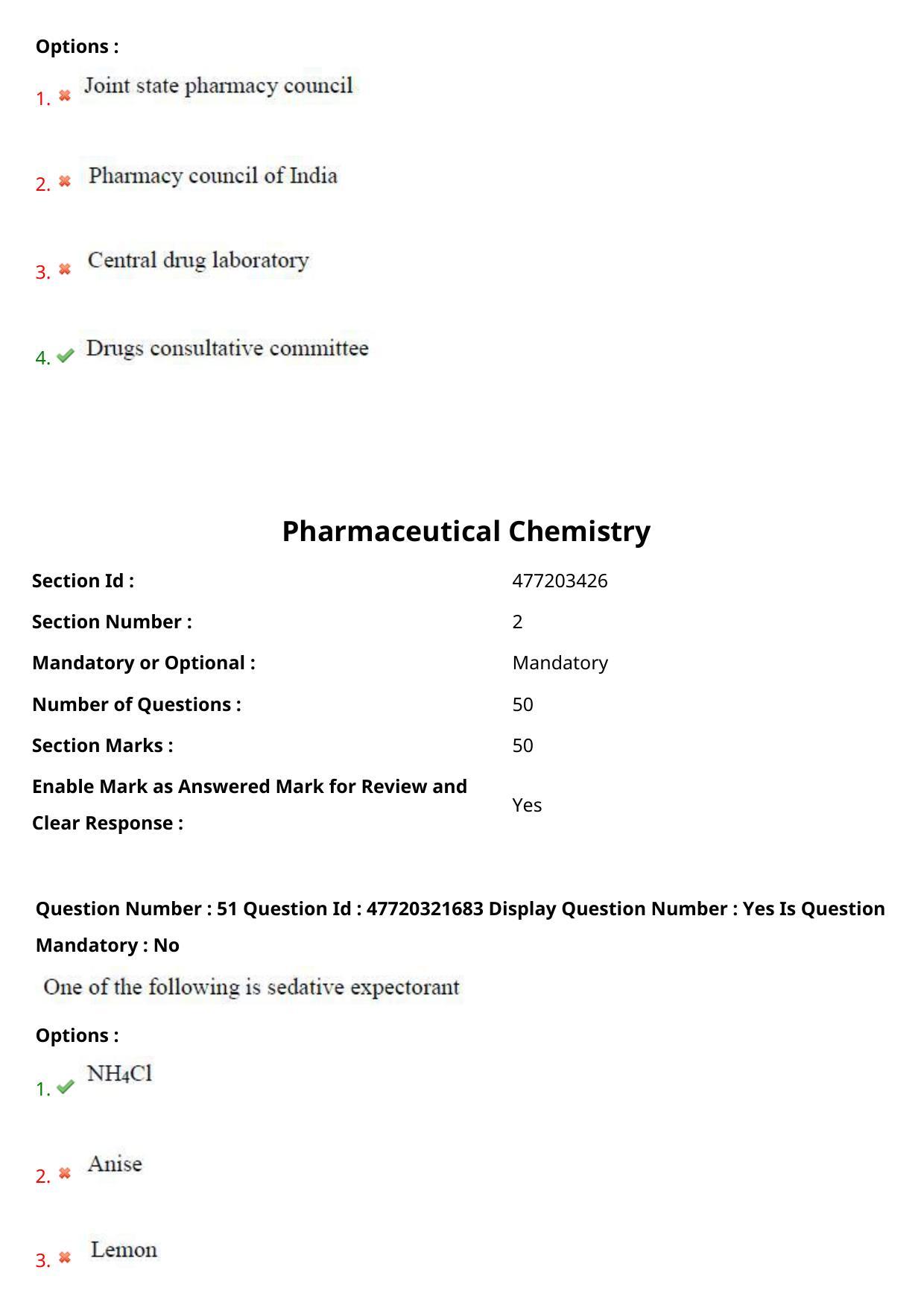 AP ECET 2021 - Pharmacy Question Paper With Preliminary Keys Shift2 - Page 25