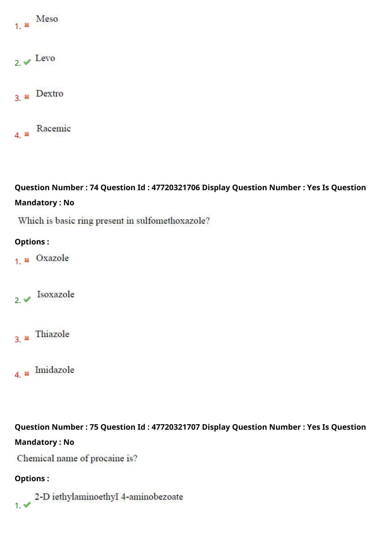 AP ECET 2021 - Pharmacy Question Paper With Preliminary Keys Shift2 - Page 36