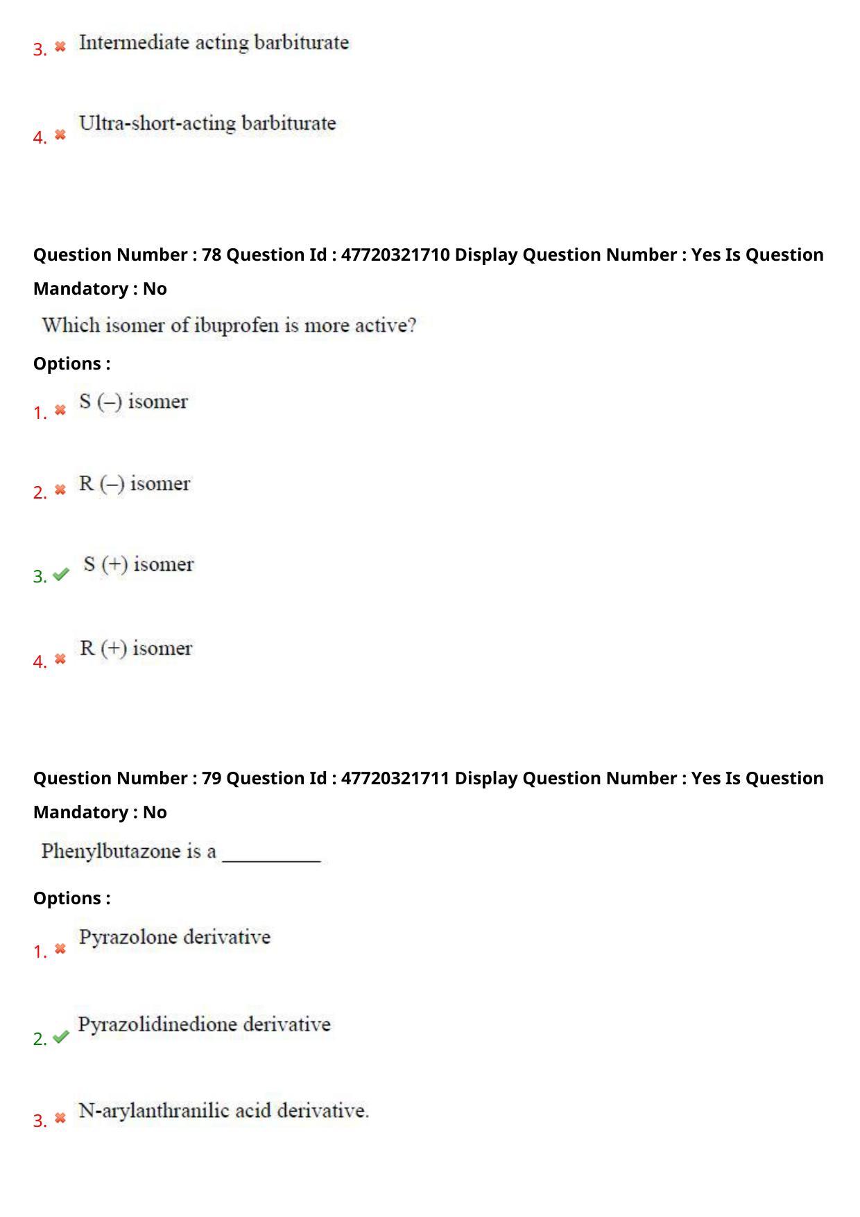 AP ECET 2021 - Pharmacy Question Paper With Preliminary Keys Shift2 - Page 38