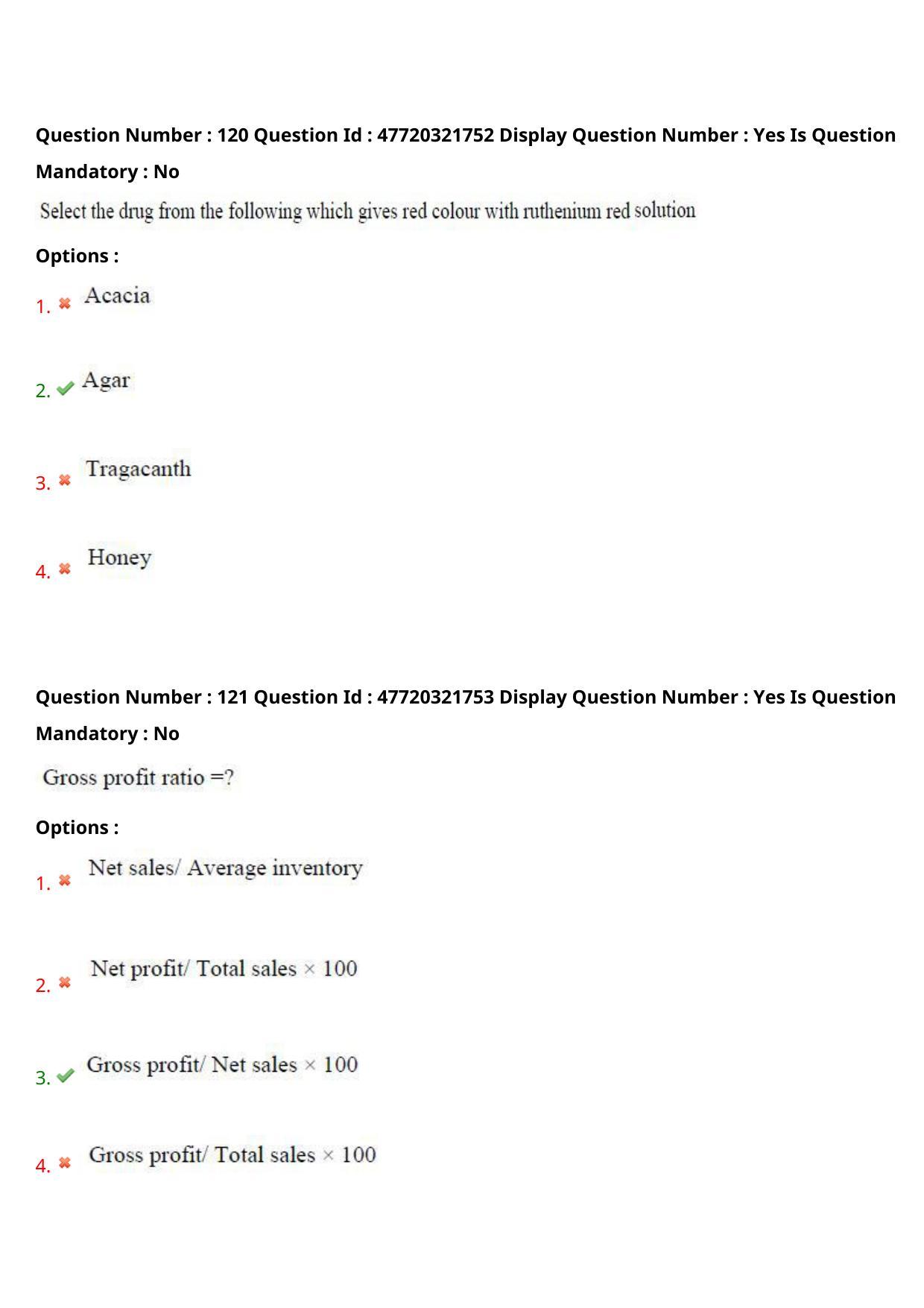 AP ECET 2021 - Pharmacy Question Paper With Preliminary Keys Shift2 - Page 58