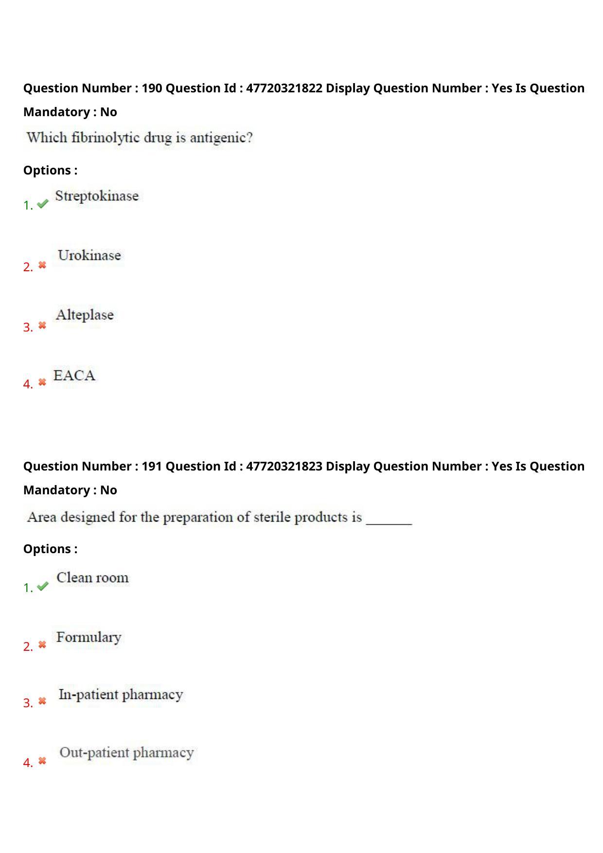 AP ECET 2021 - Pharmacy Question Paper With Preliminary Keys Shift2 - Page 91