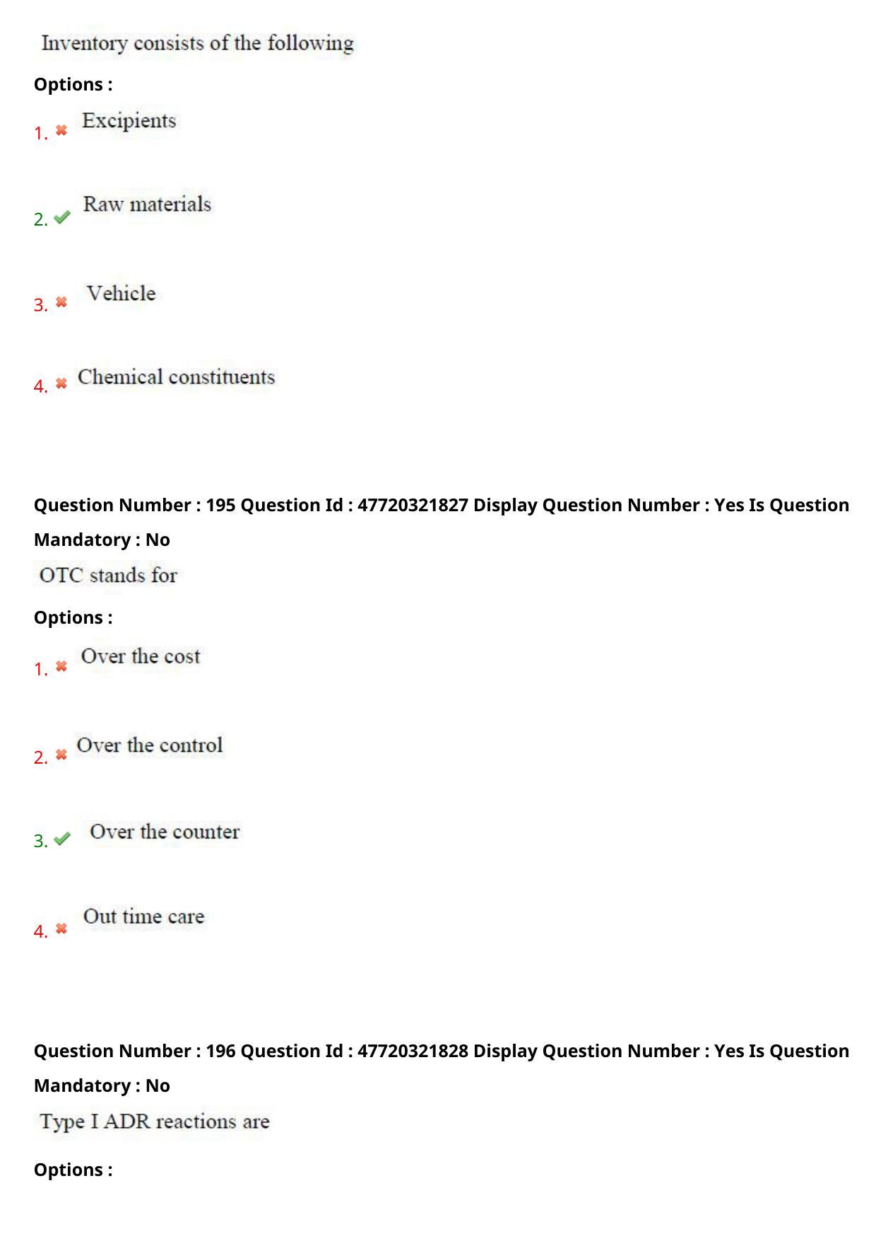 AP ECET 2021 - Pharmacy Question Paper With Preliminary Keys Shift2 - Page 93