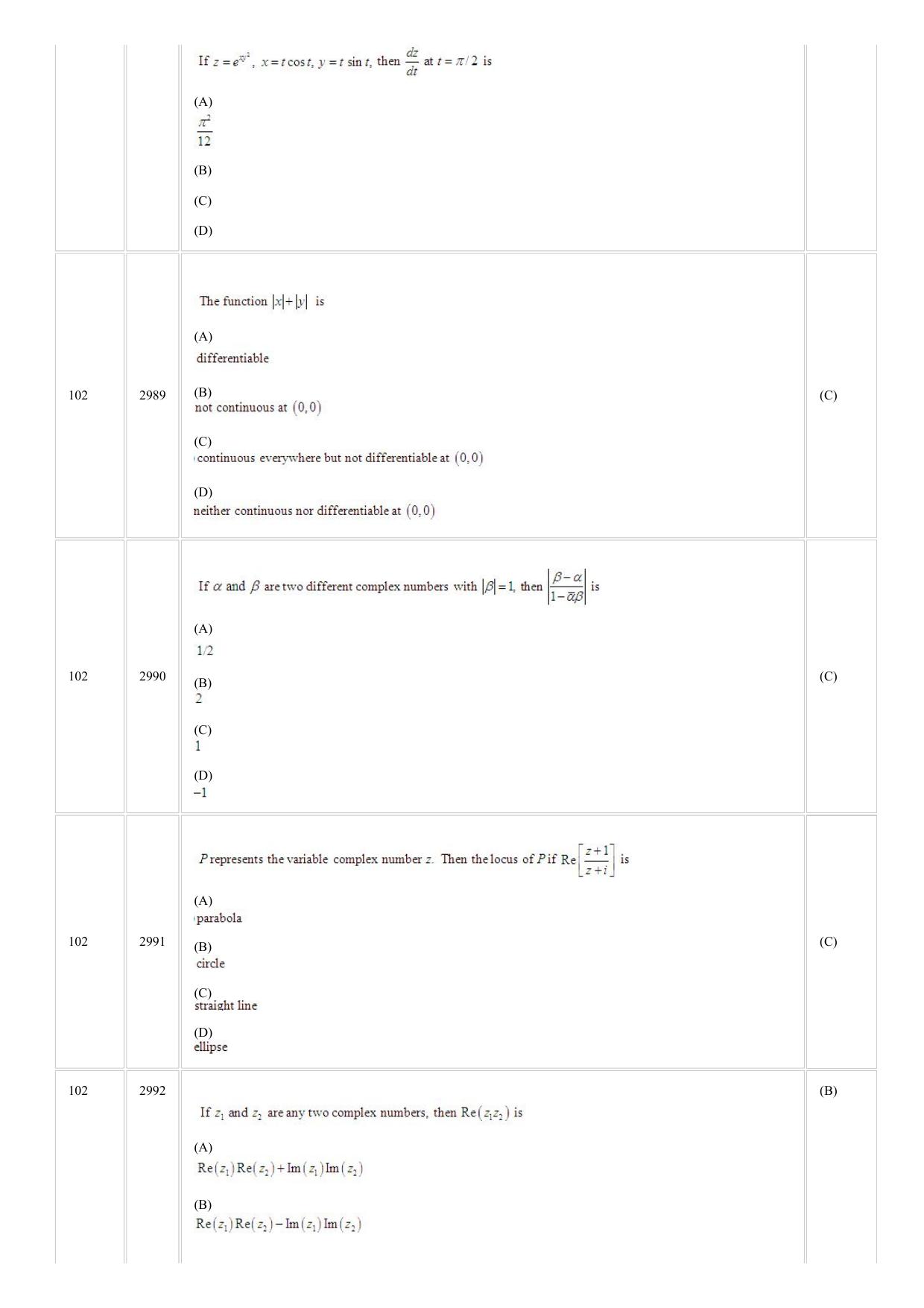 CUSAT CAT 2018 LET Question Paper - Page 8