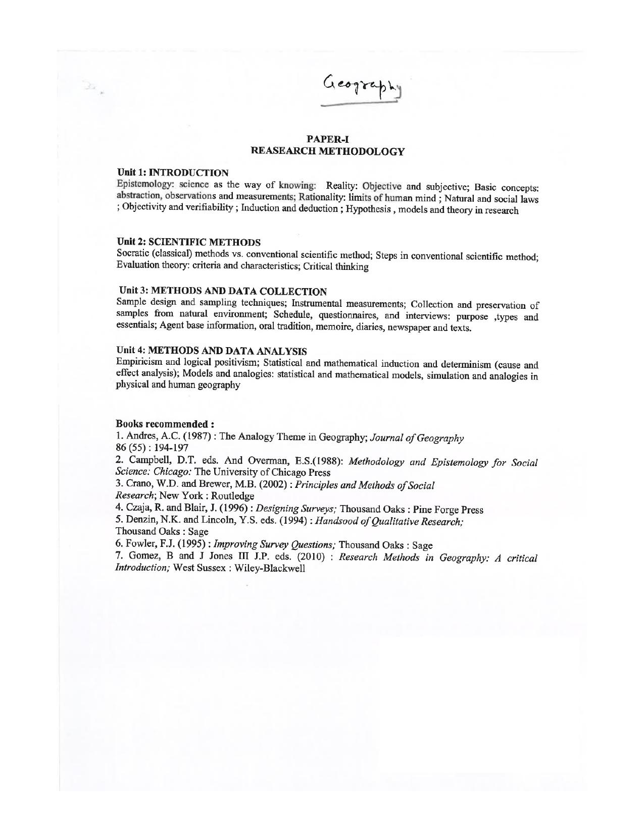 JMI Entrance Exam FACULTY OF NATURAL SCIENCES Syllabus - Page 29