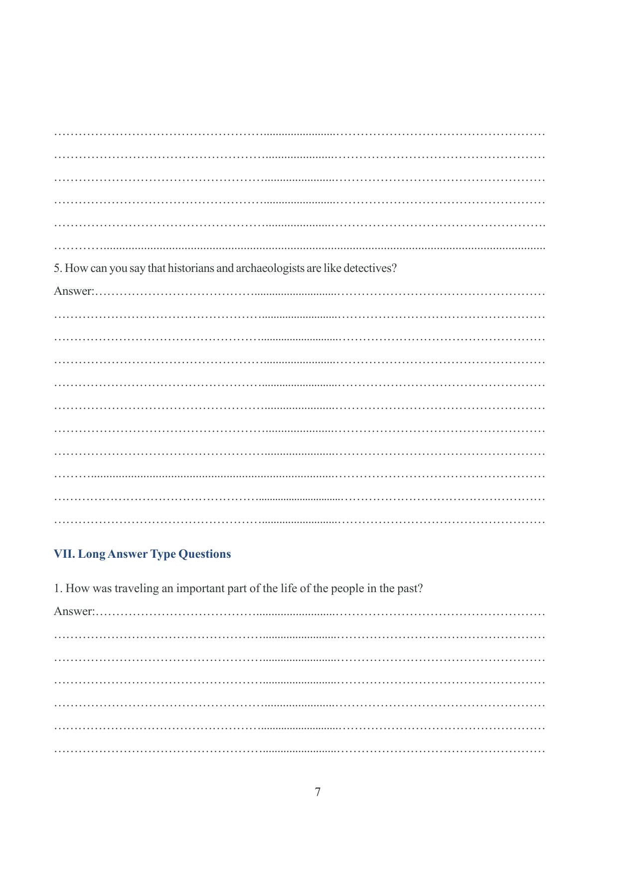 Tripura Board Class 6 Social Science English Version Workbooks - Page 13