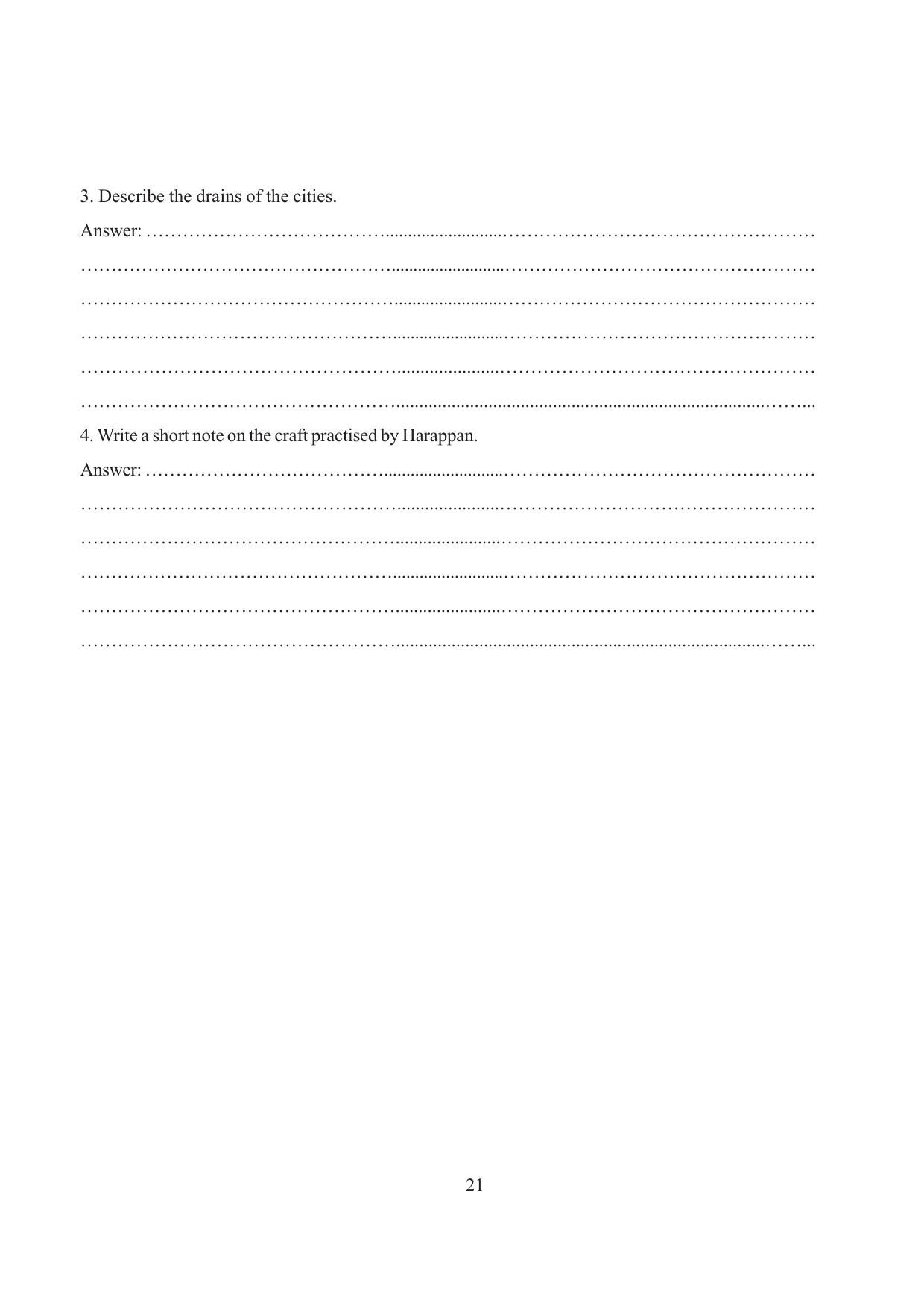 Tripura Board Class 6 Social Science English Version Workbooks - Page 27