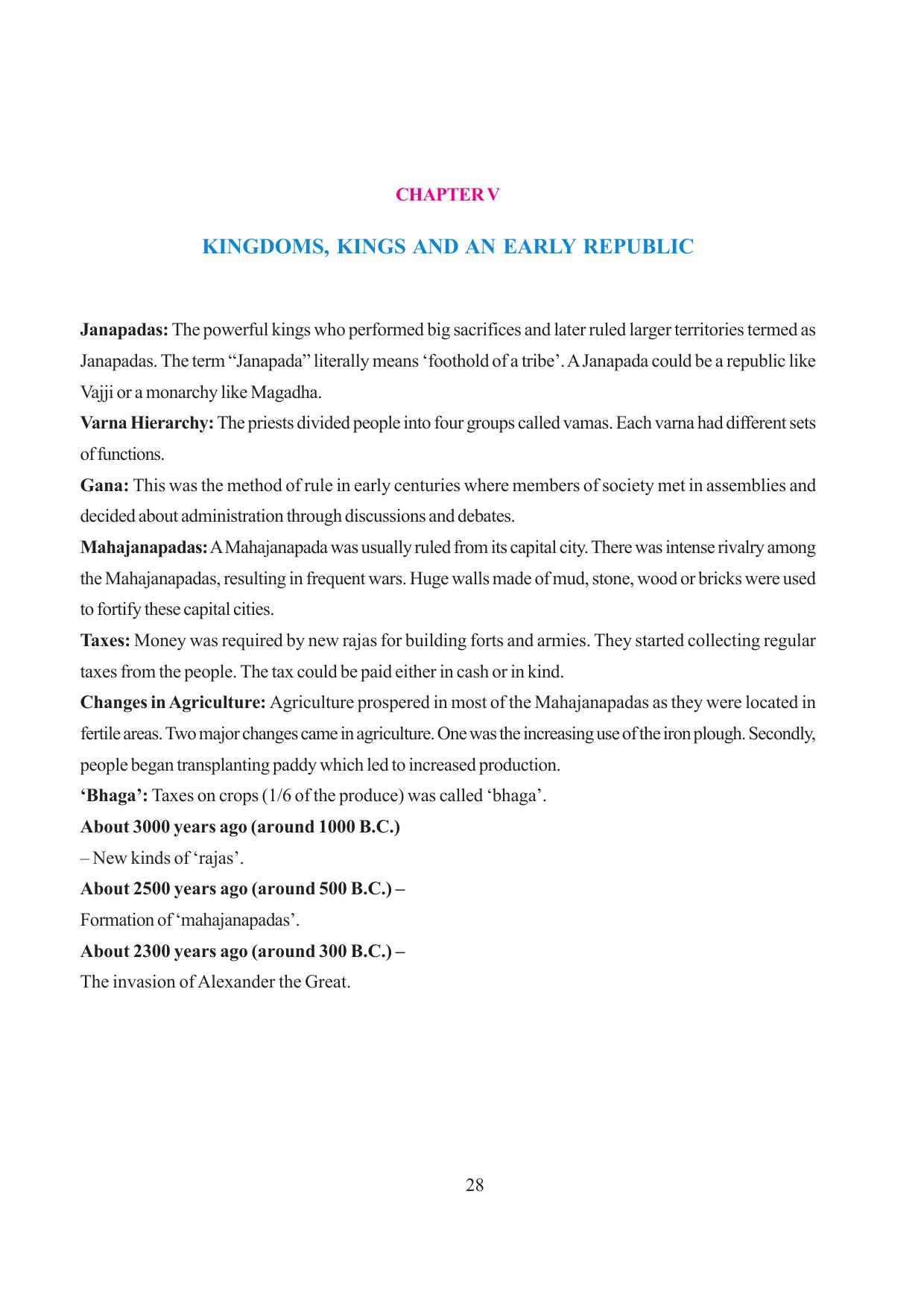 Tripura Board Class 6 Social Science English Version Workbooks - Page 34