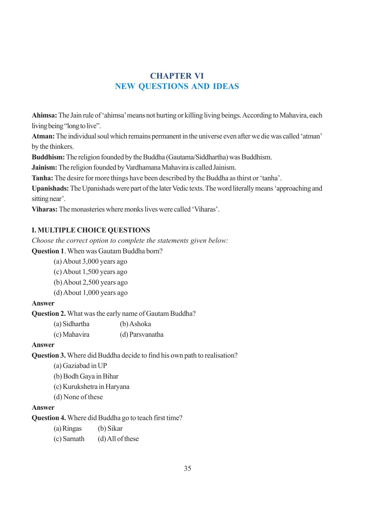Tripura Board Class 6 Social Science English Version Workbooks - Page 41