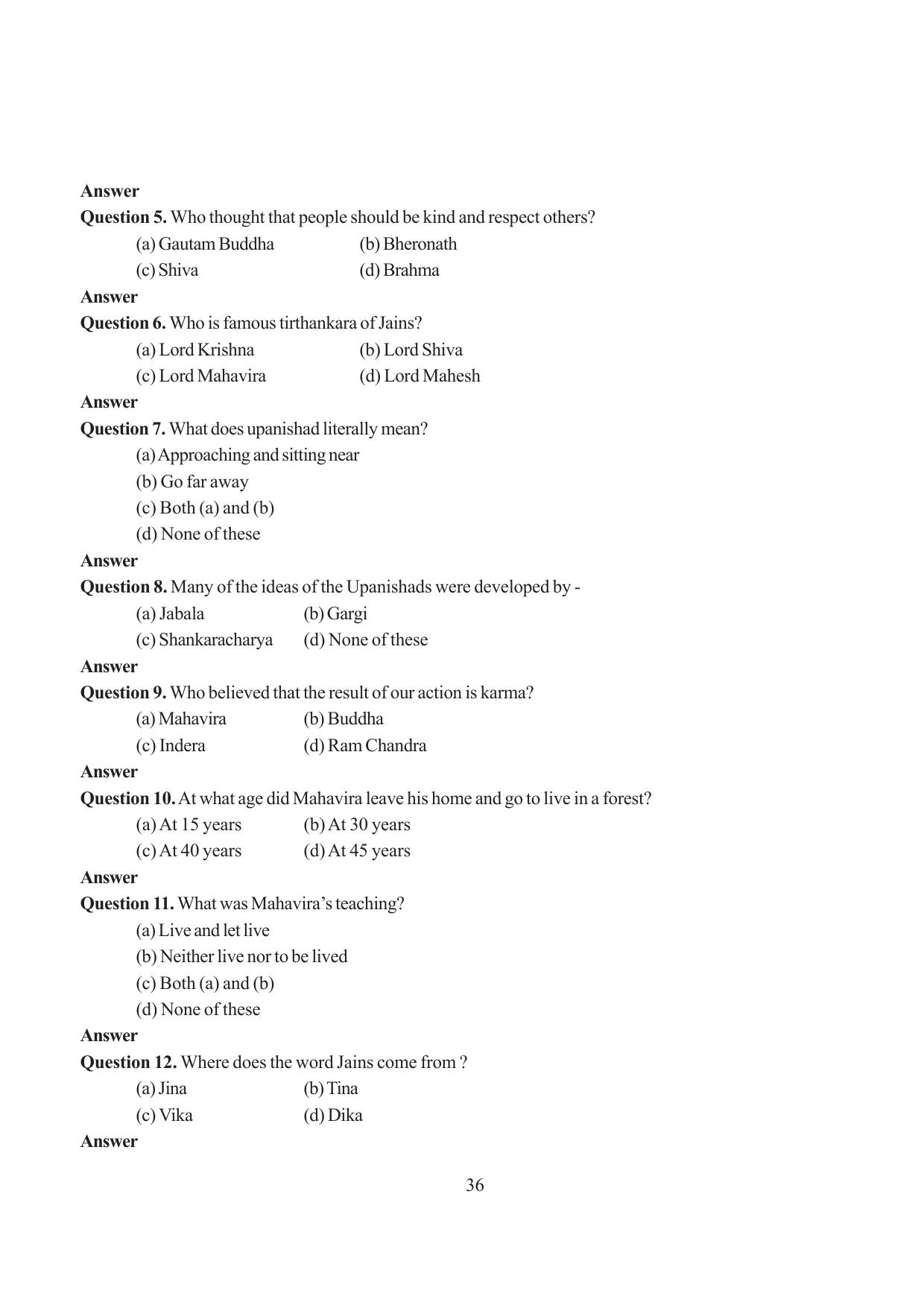 Tripura Board Class 6 Social Science English Version Workbooks - Page 42